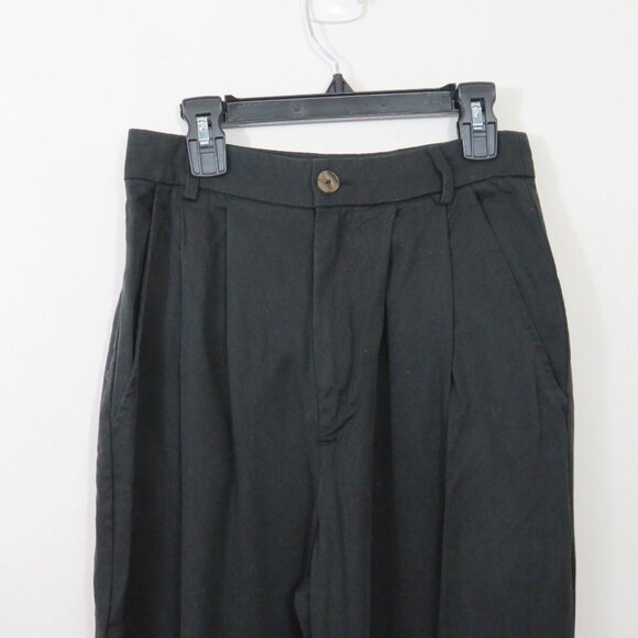 Reformation size 0 Black Wide Leg Trouser Pant NEW - Picture 4 of 6